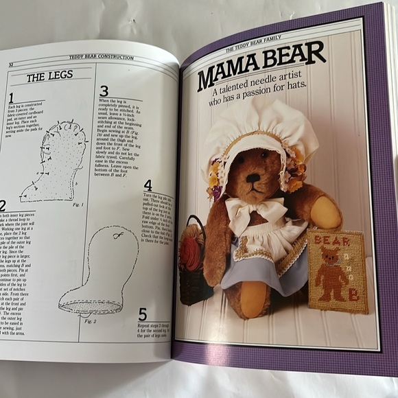 NWT Making Your Own Teddy Bear BOOK 1982 Bialosky Tynes Vintage Patterns Clothes - Picture 13 of 17
